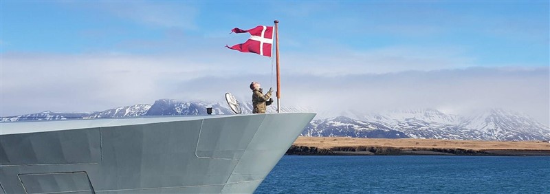 1. Eskadre - altid klar
For Danmark og Rigsfællesskabet.